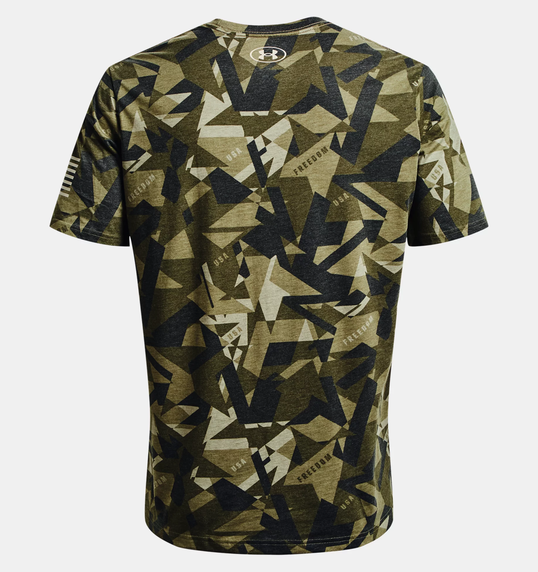 UA Freedom Amp T-Shirt verde 6